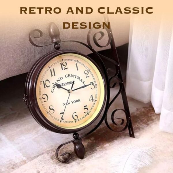 Pocket Watch Style Vintage Wall Clock