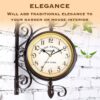 Pocket Watch Style Vintage Wall Clock