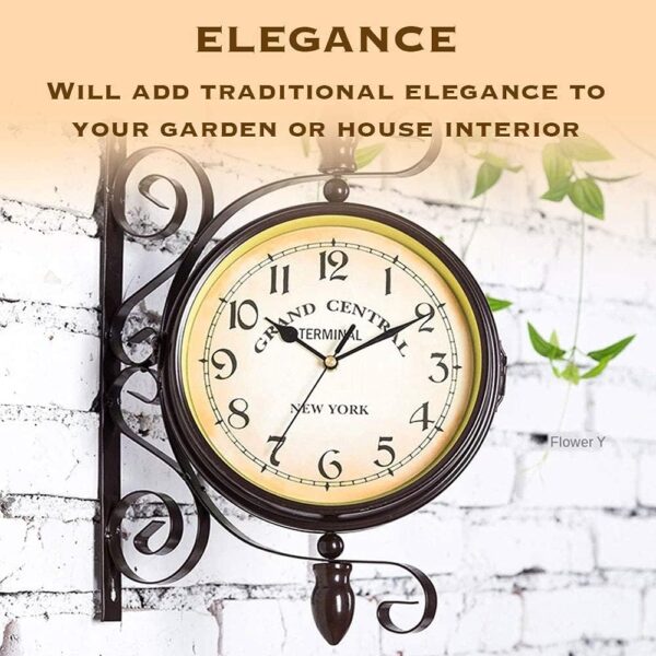 Pocket Watch Style Vintage Wall Clock