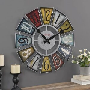 Mid Century Modern Wall Clock