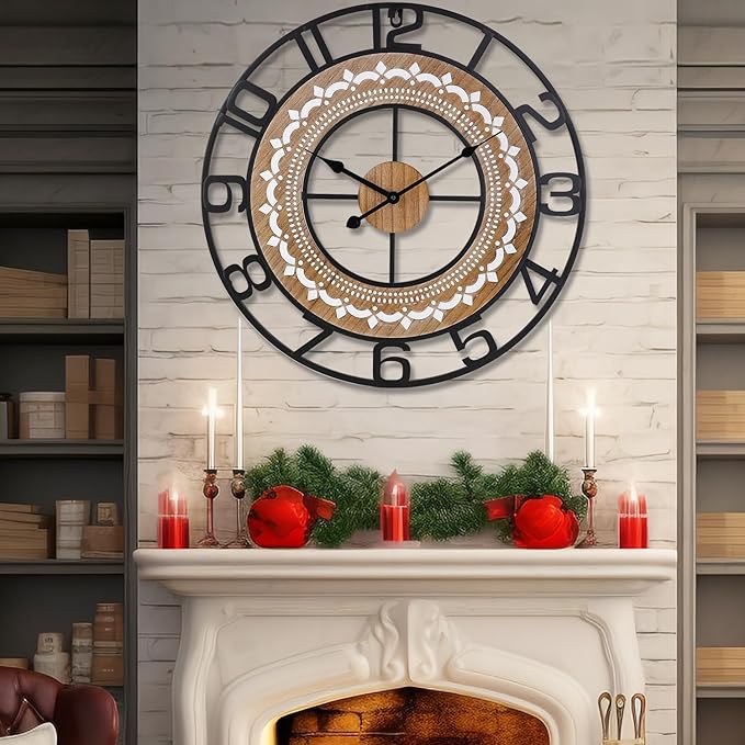 Mid Century Modern Wall Clock